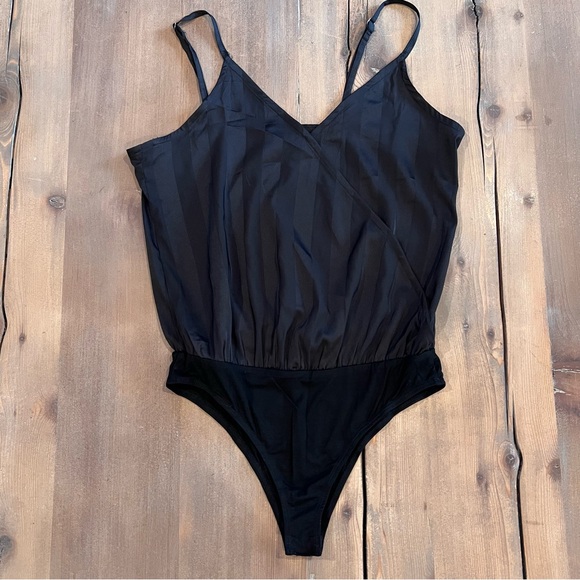 Vici Tops - Vici Flossy Drape Bodysuit